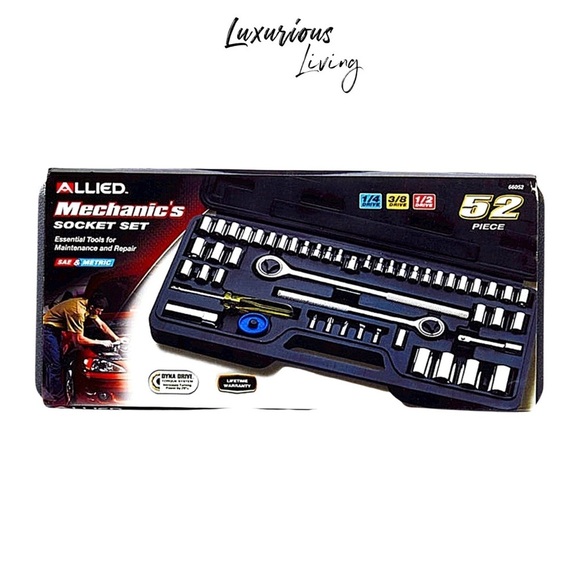 Allied Tools 52-piece Mechanics Socket Tool Set in Storage Case - Picture 1 of 5